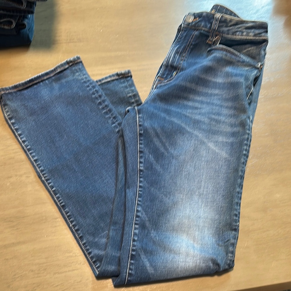 Men’s American Eagle Next Level Flex original Bootcut Jeans sz 34x34